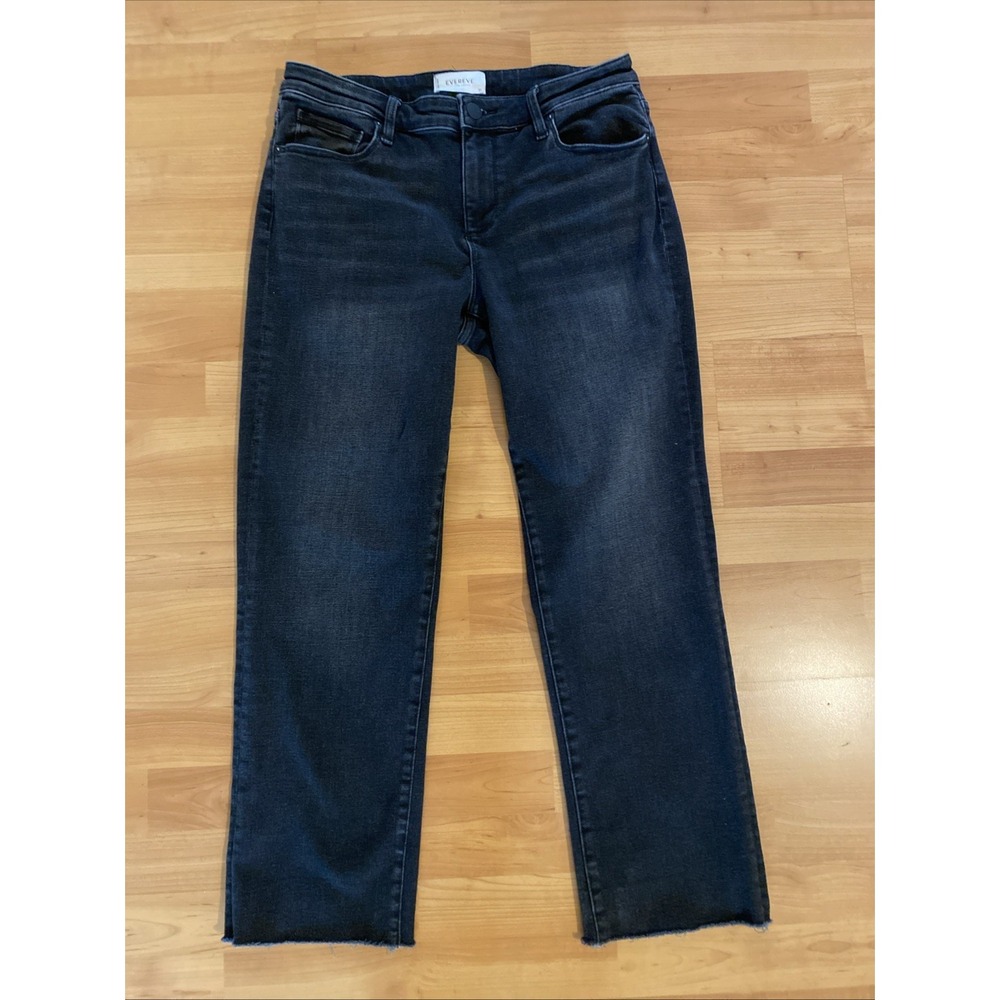 Evereve Black High Rise Women Jeans